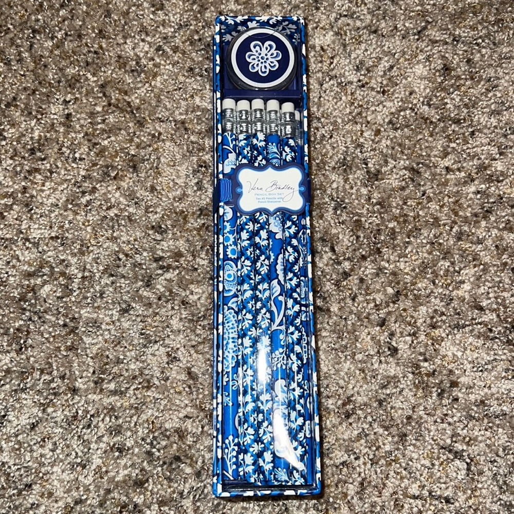 Vera Bradley pencil set